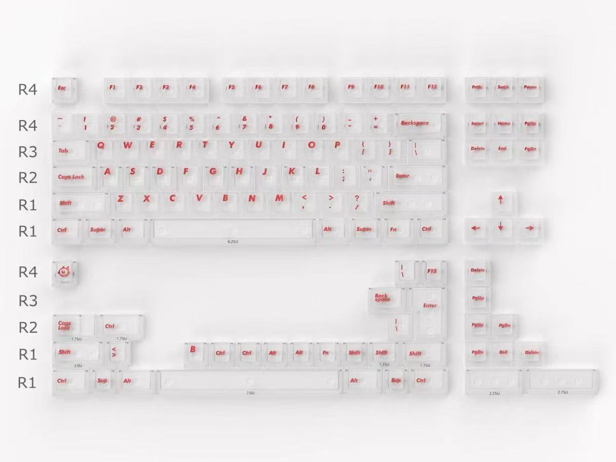 White Fog Key Cap Sets