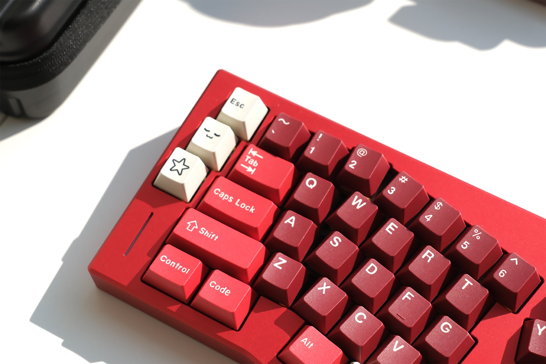 Weikav Record65 V2 Red Velvet Mechanical Keyboard