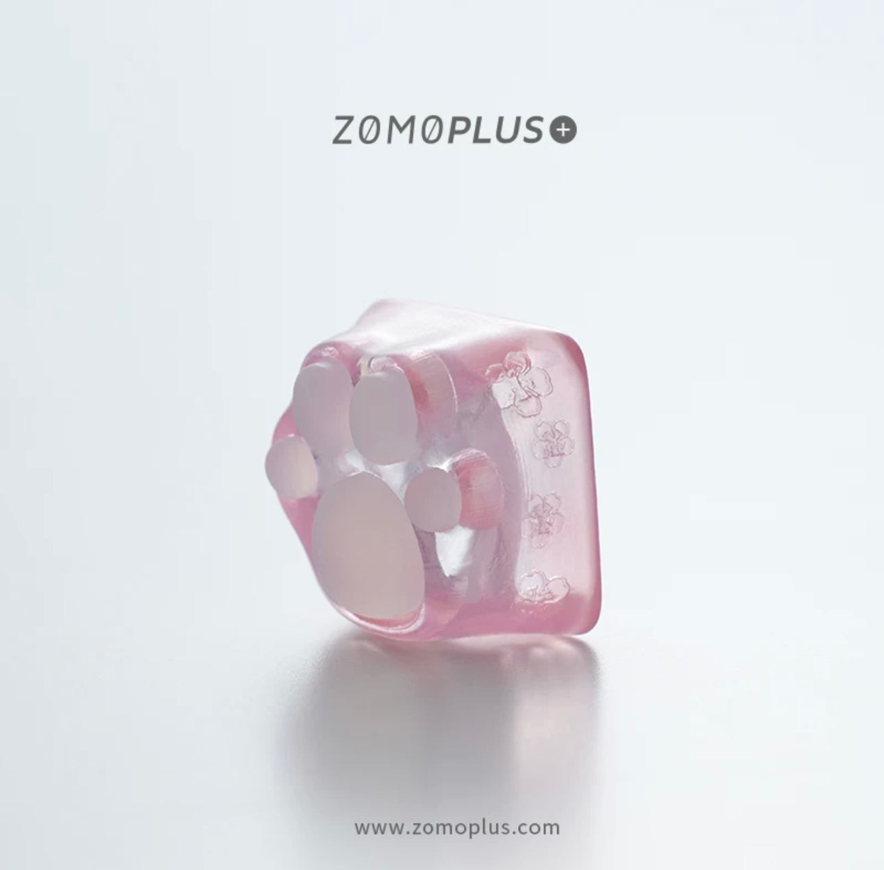 Sakura Transparent Cat Paw Artisan Key Caps