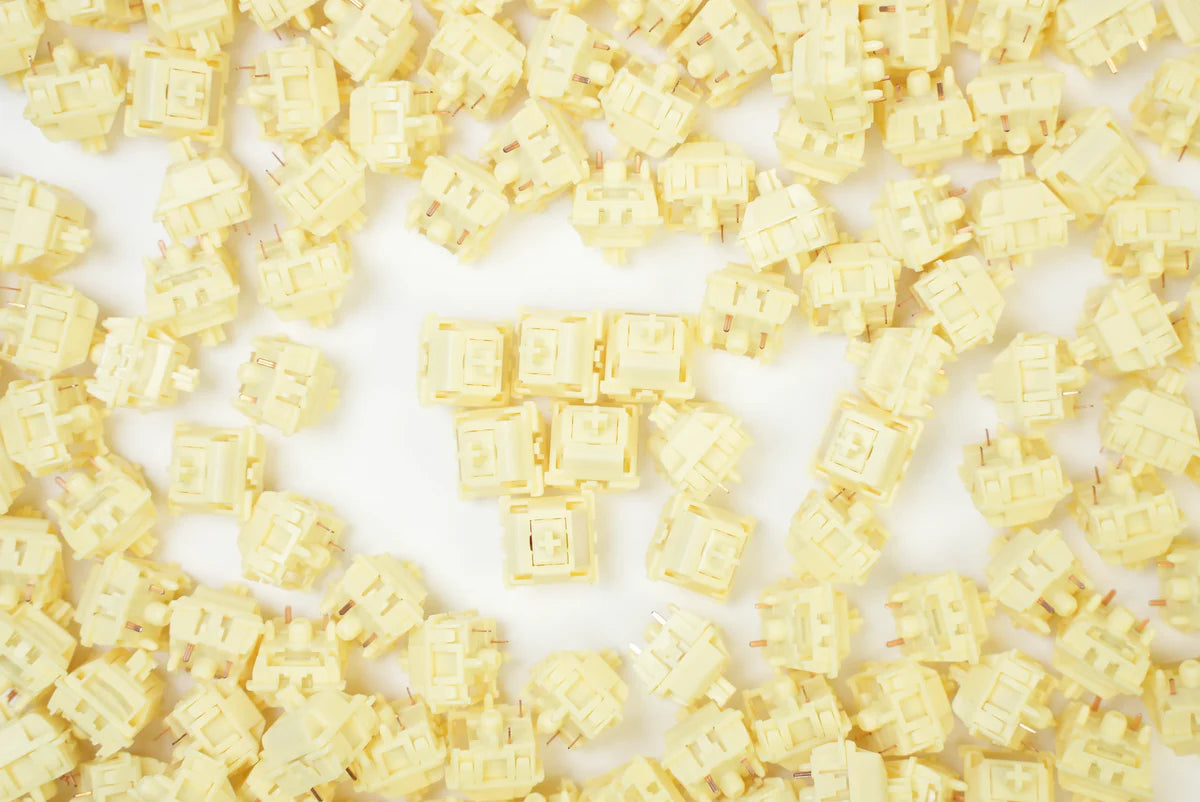 Gateron Banana Smoothie Switch - Heavy Tactile