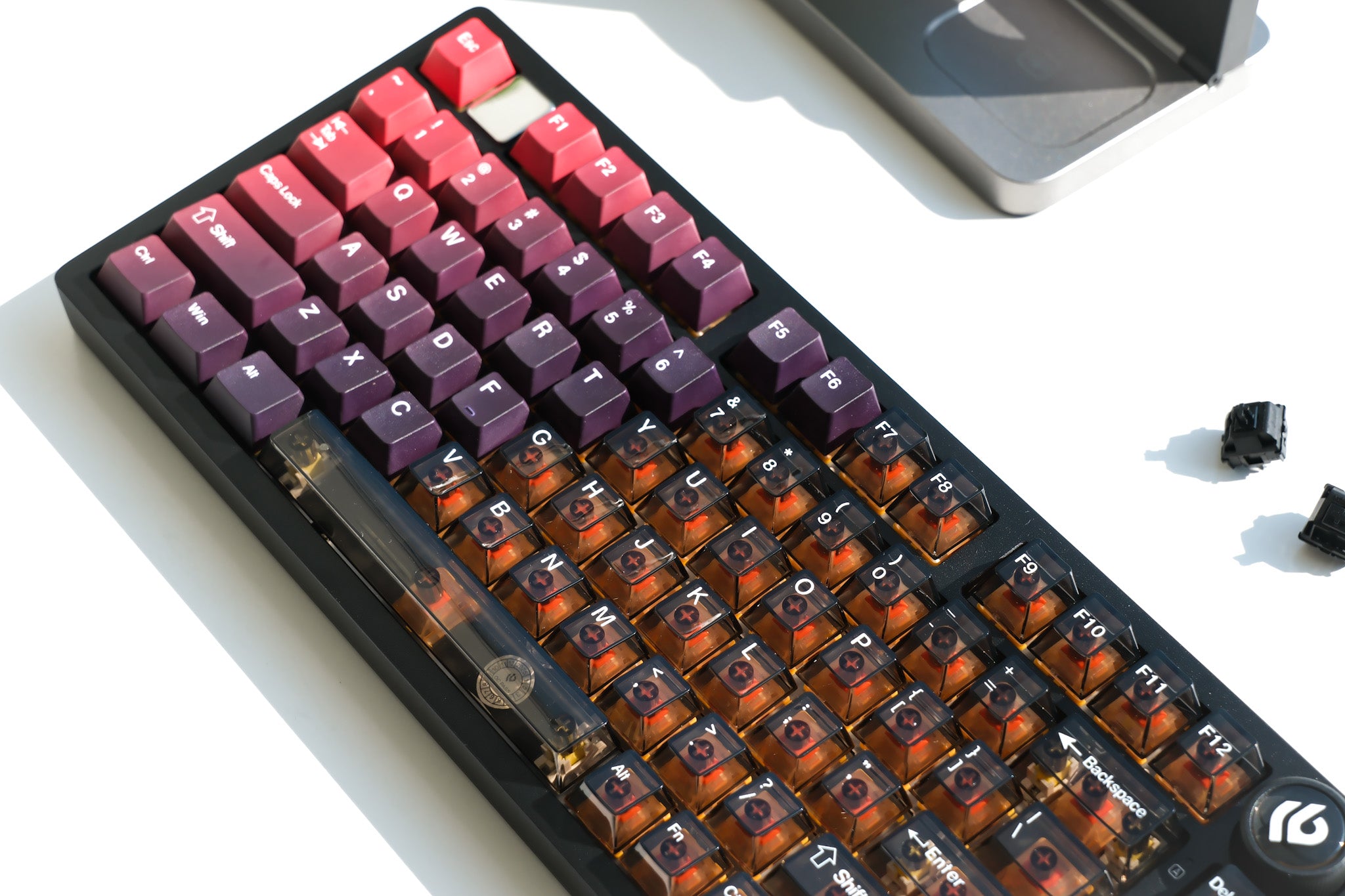 Black Flame Realm Key Cap Set