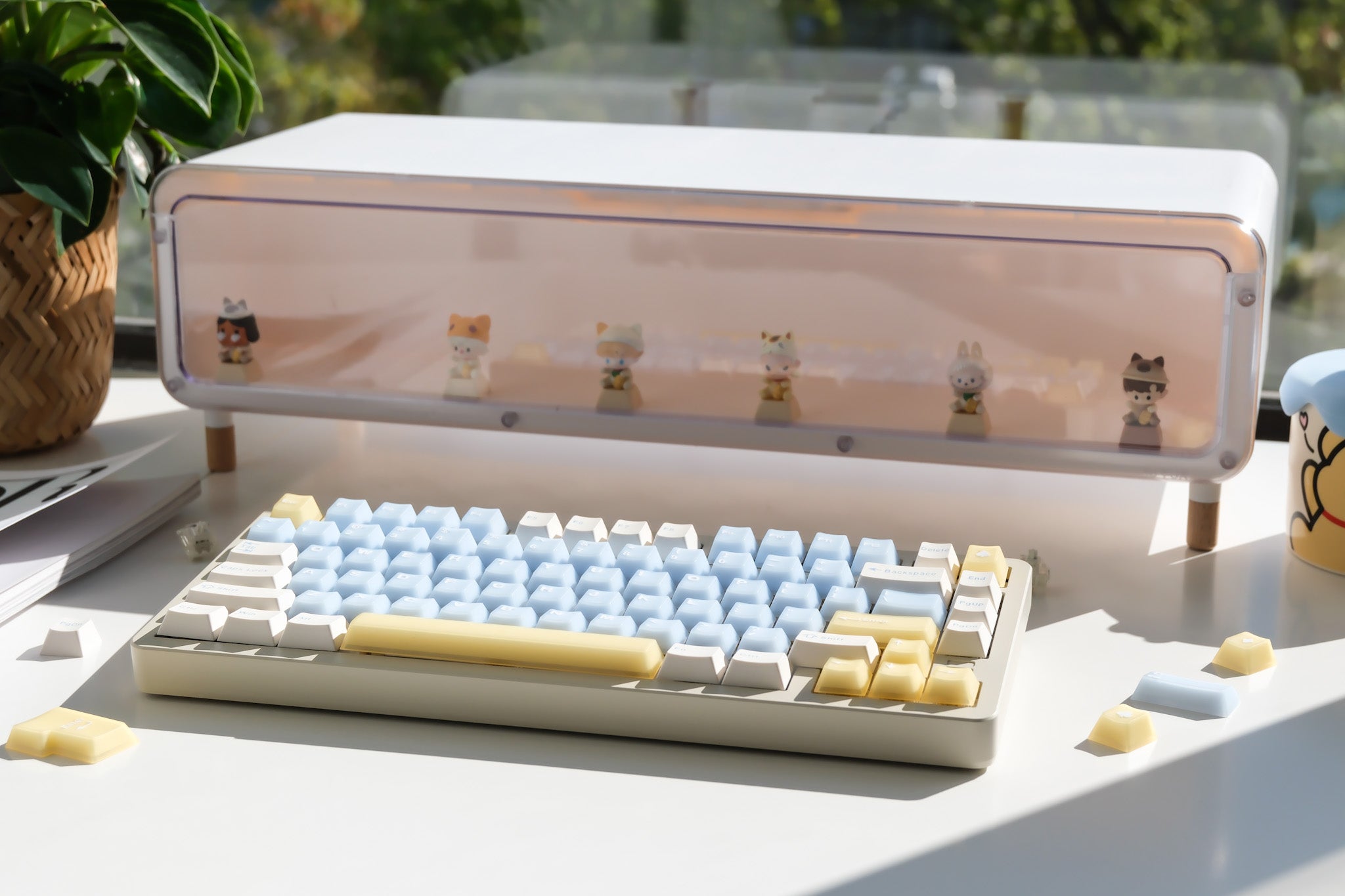 F75 Creamy White | Salted Soda Mechanical Keyboard | Pre-order Opening