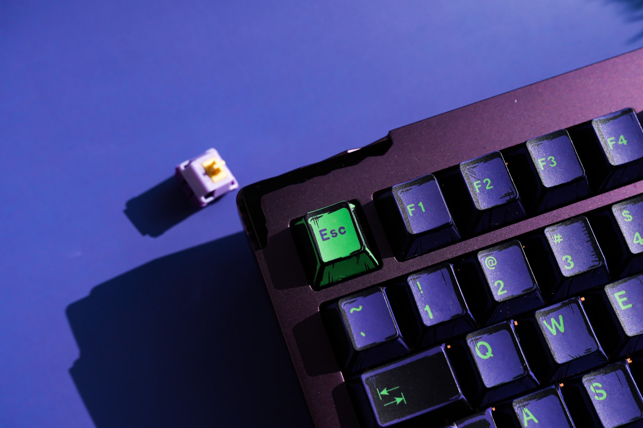 Stars80 Purple | Unit01 Aluminium Mechanical Keyboard
