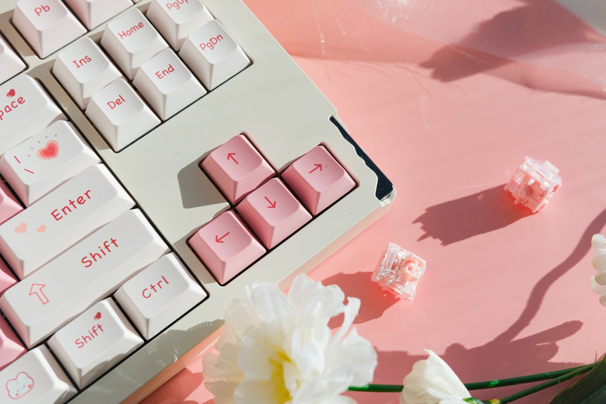 Stars80 Creamy White | Love u 3000 Aluminium Keyboard