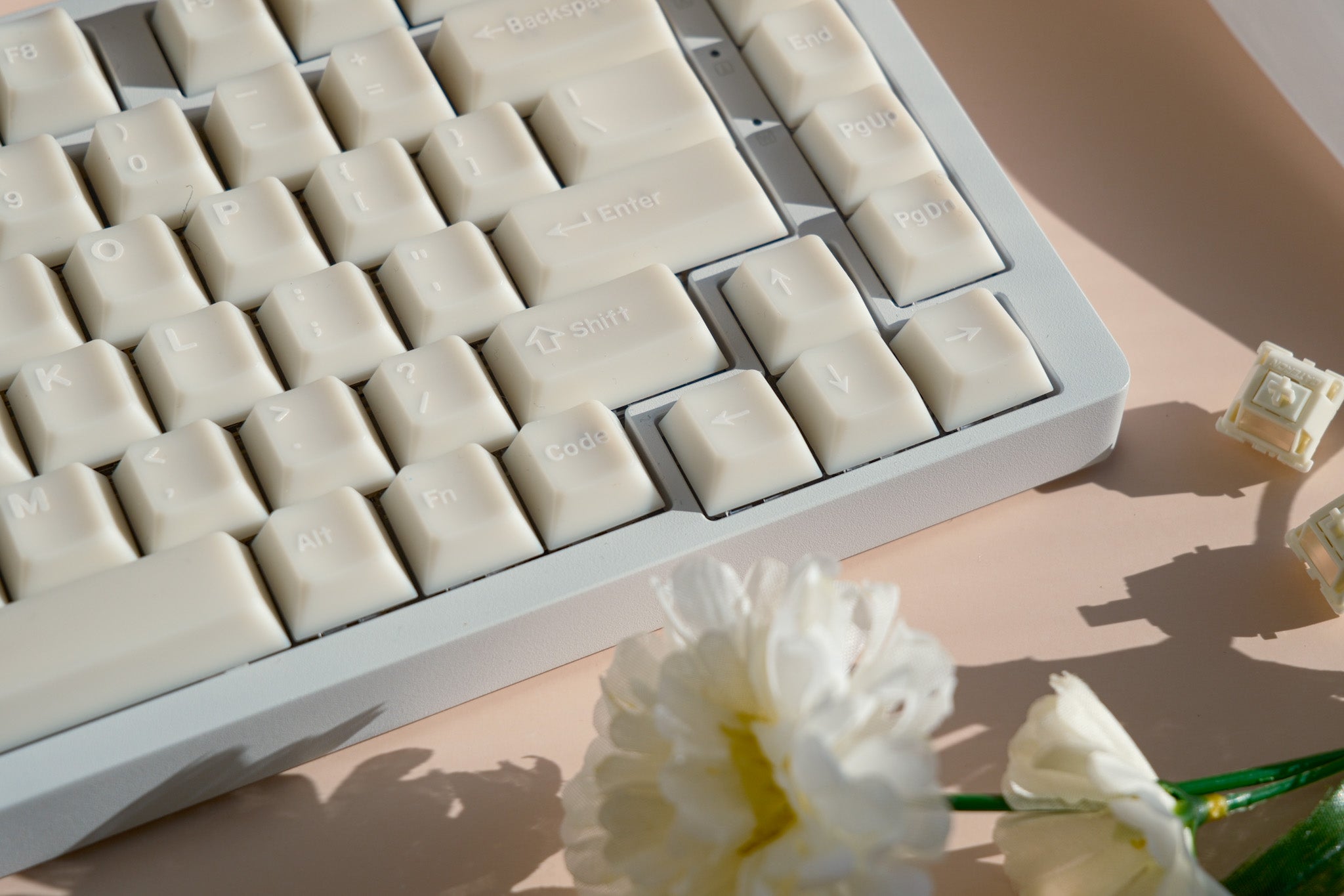 Hi75C White Jade Mechanical Keyboard