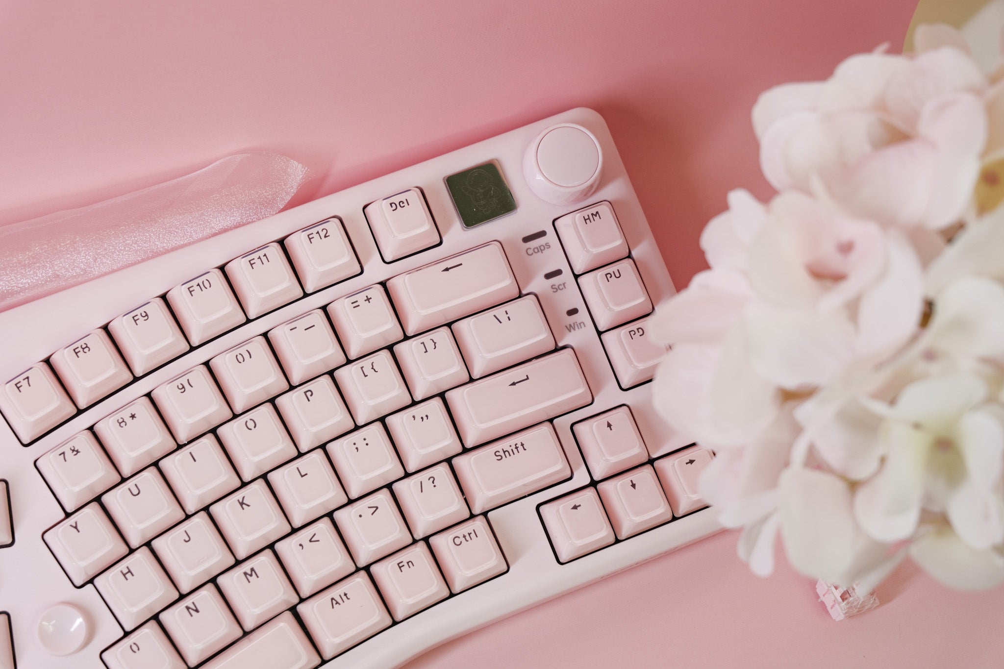 Alice75 Pink Jelly Mechanical Keyboard