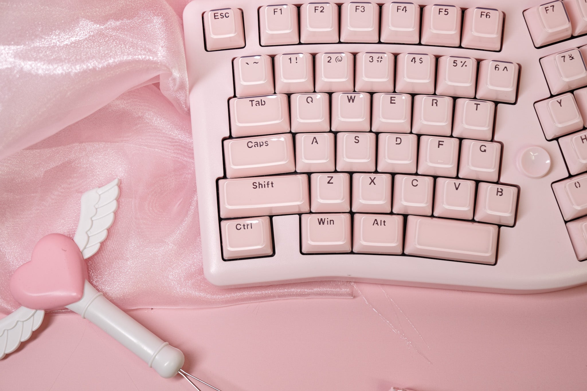 Alice75 Pink Jelly Mechanical Keyboard