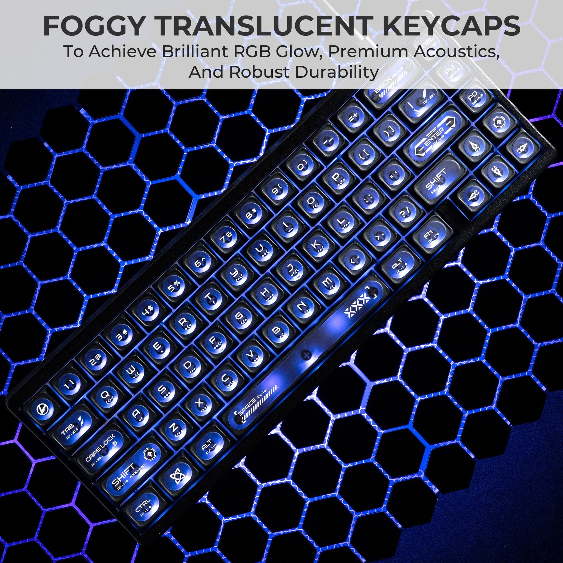 Carbon Rider Key Cap Set