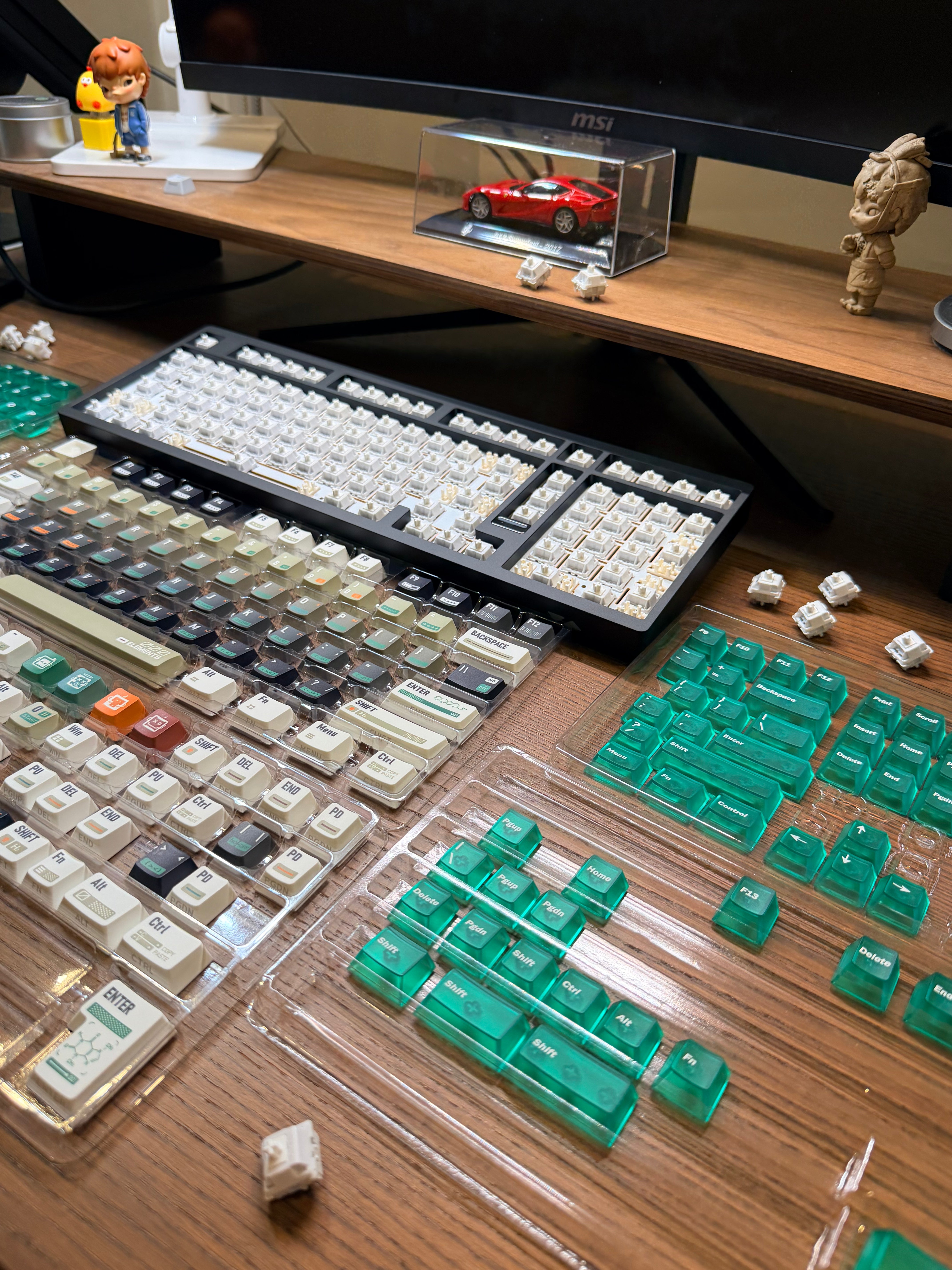 Chemistry Lab Key Cap Set 122 PC keys for free