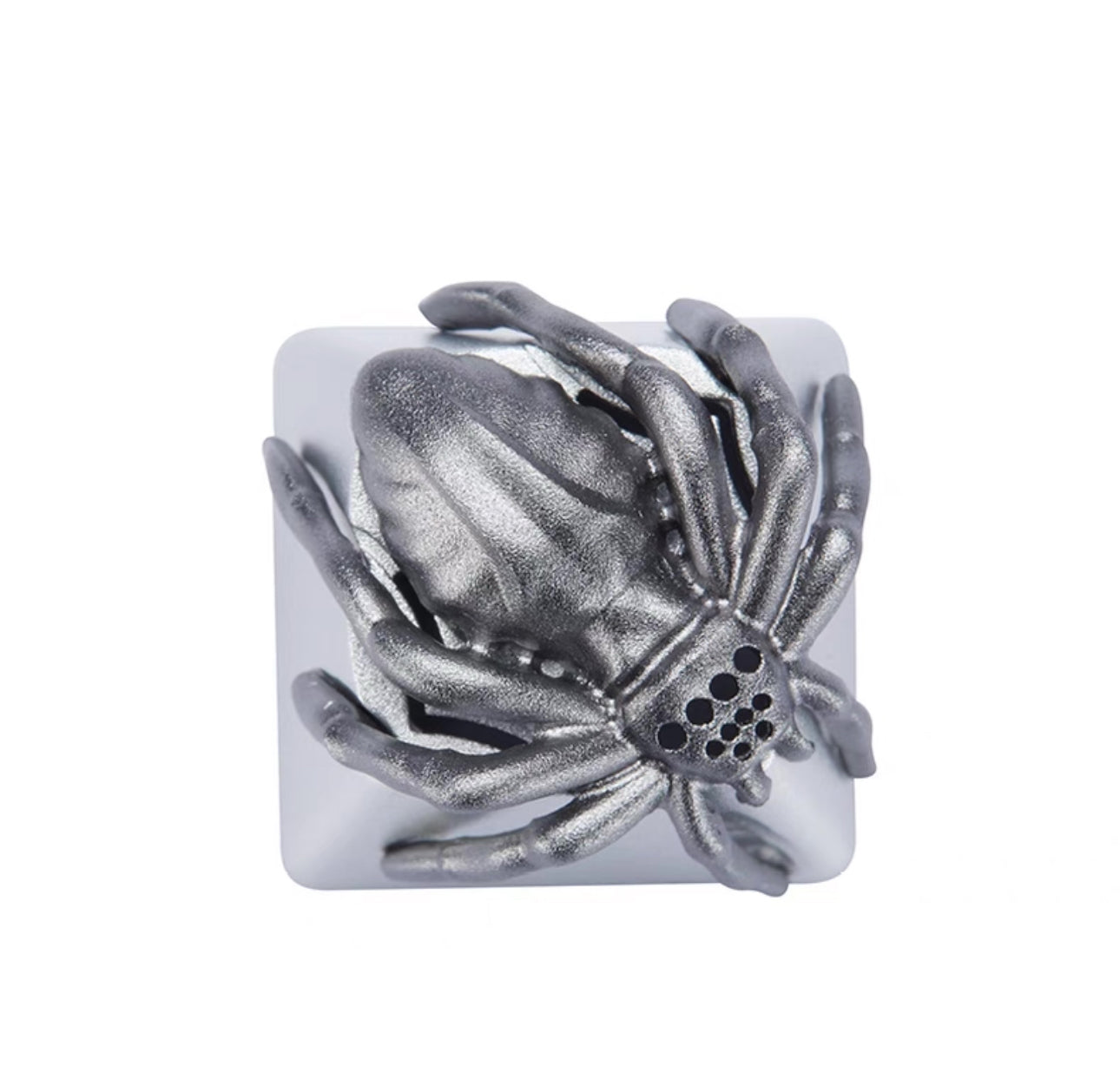 Silver Spider Aluminium Artisan Key Caps