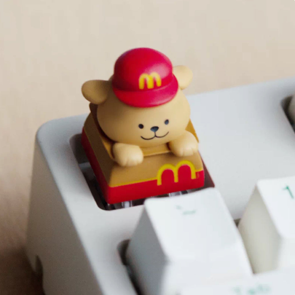 Fast Food Server Yellow Dog Artisan Key Cap