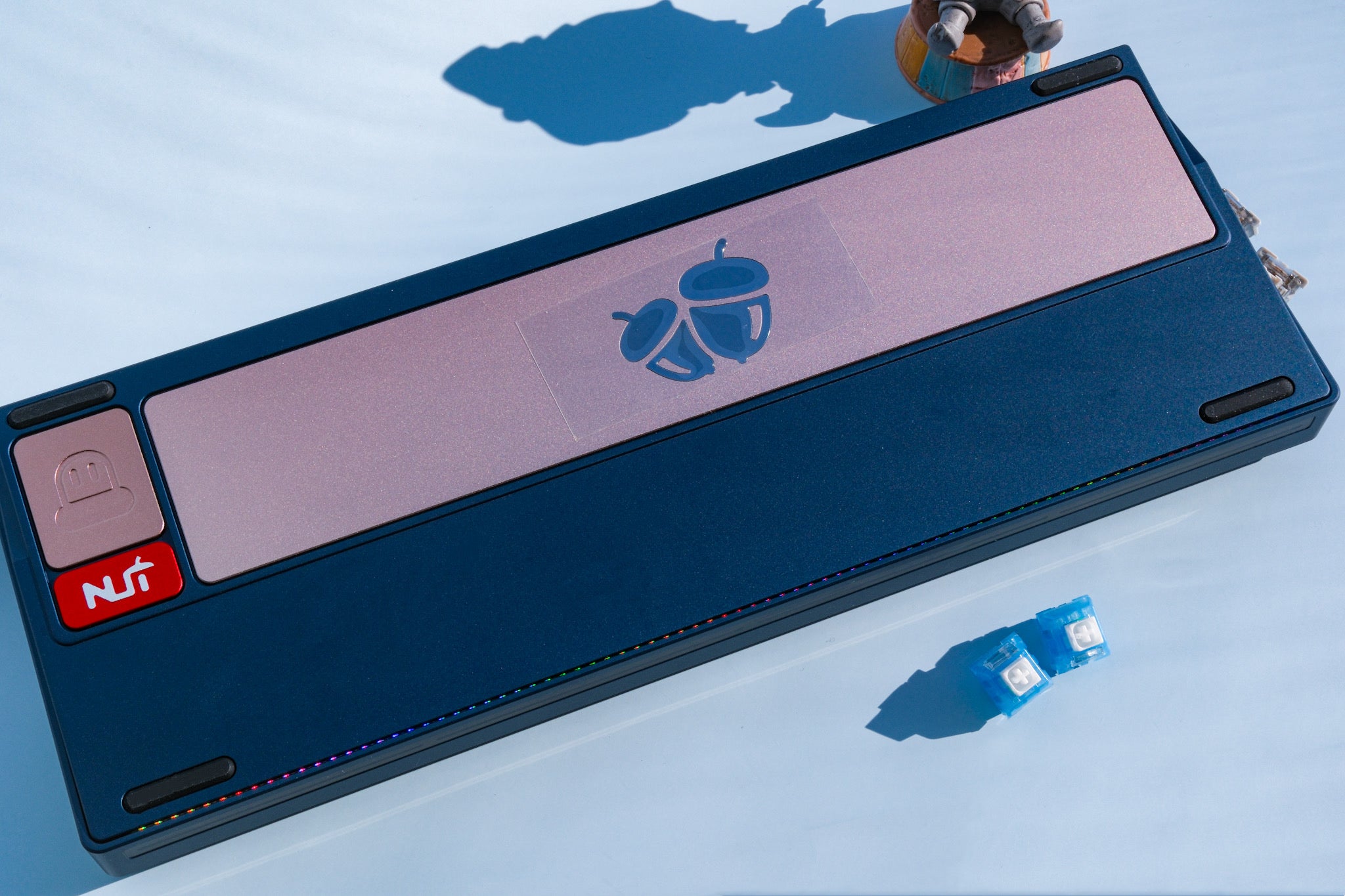 Weikav Nut65 Navy Blue | Deep Ocean Mechanical Keyboard