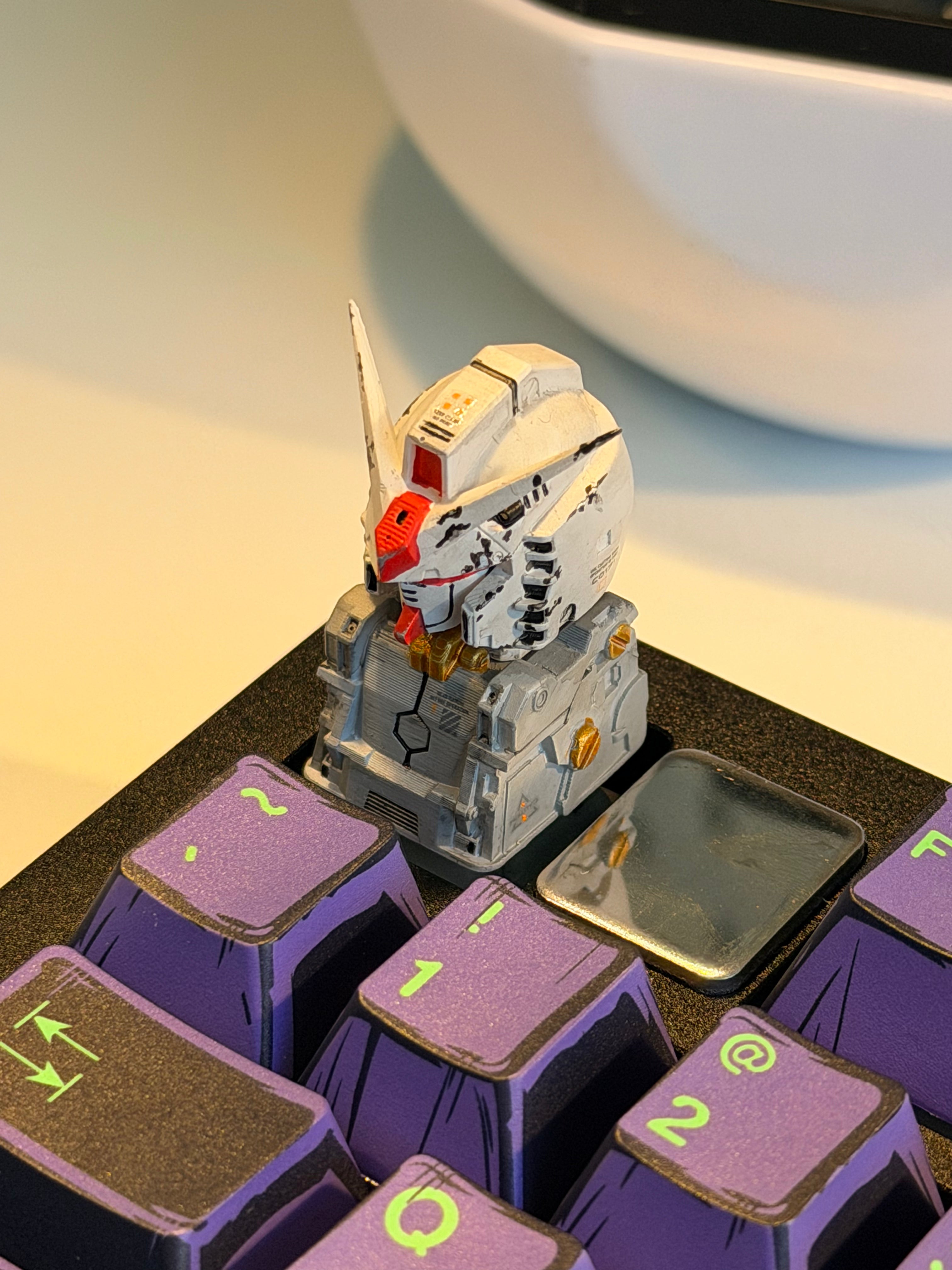 EVA Broken Unit RX -0 Artisan Key Cap