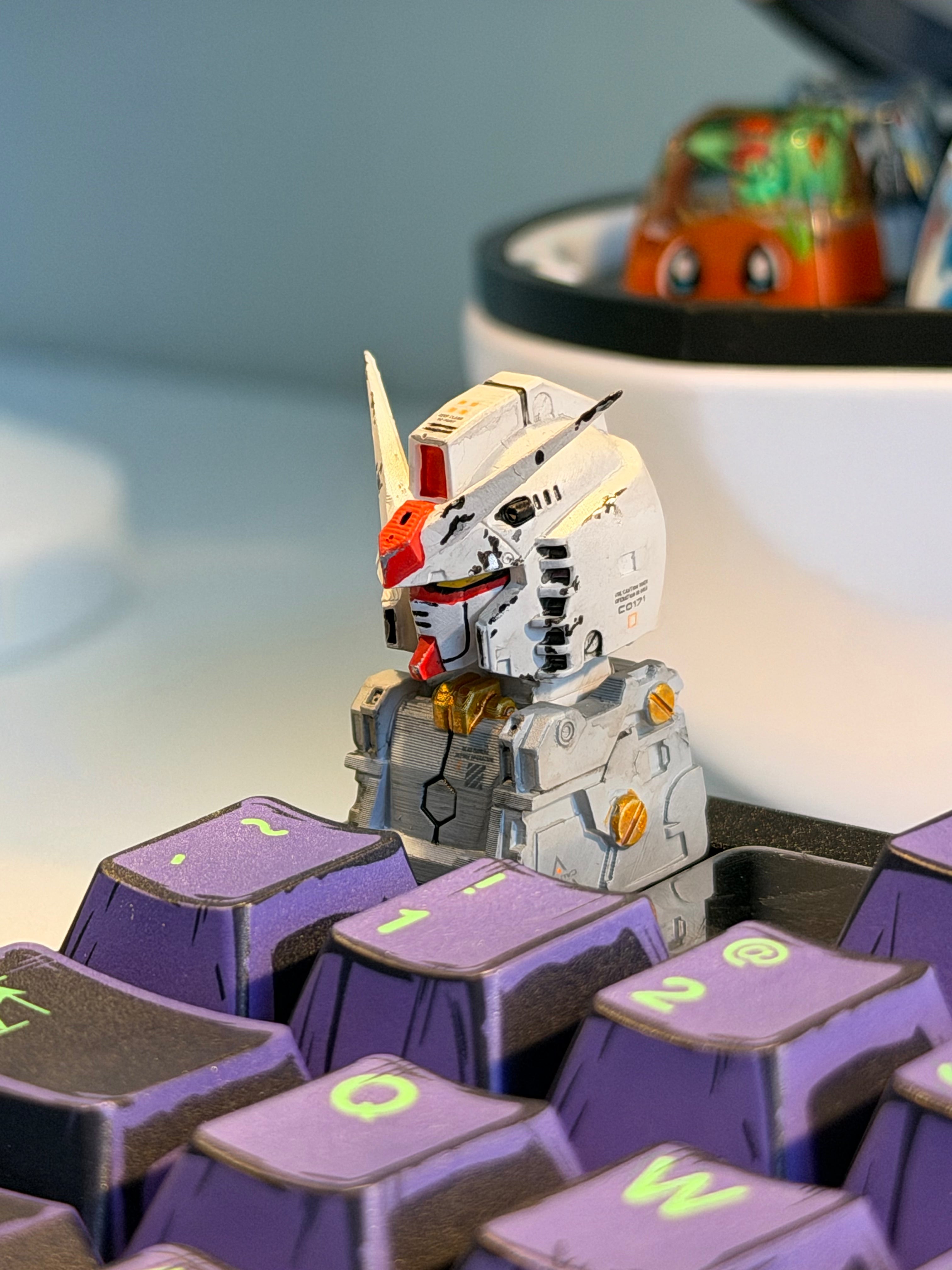 EVA Broken Unit RX -0 Artisan Key Cap