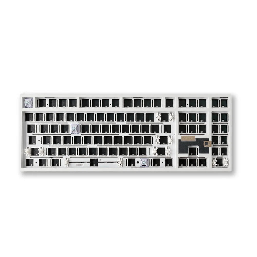 Nut108 Creamy White | Aluminium Keyboard Barebone