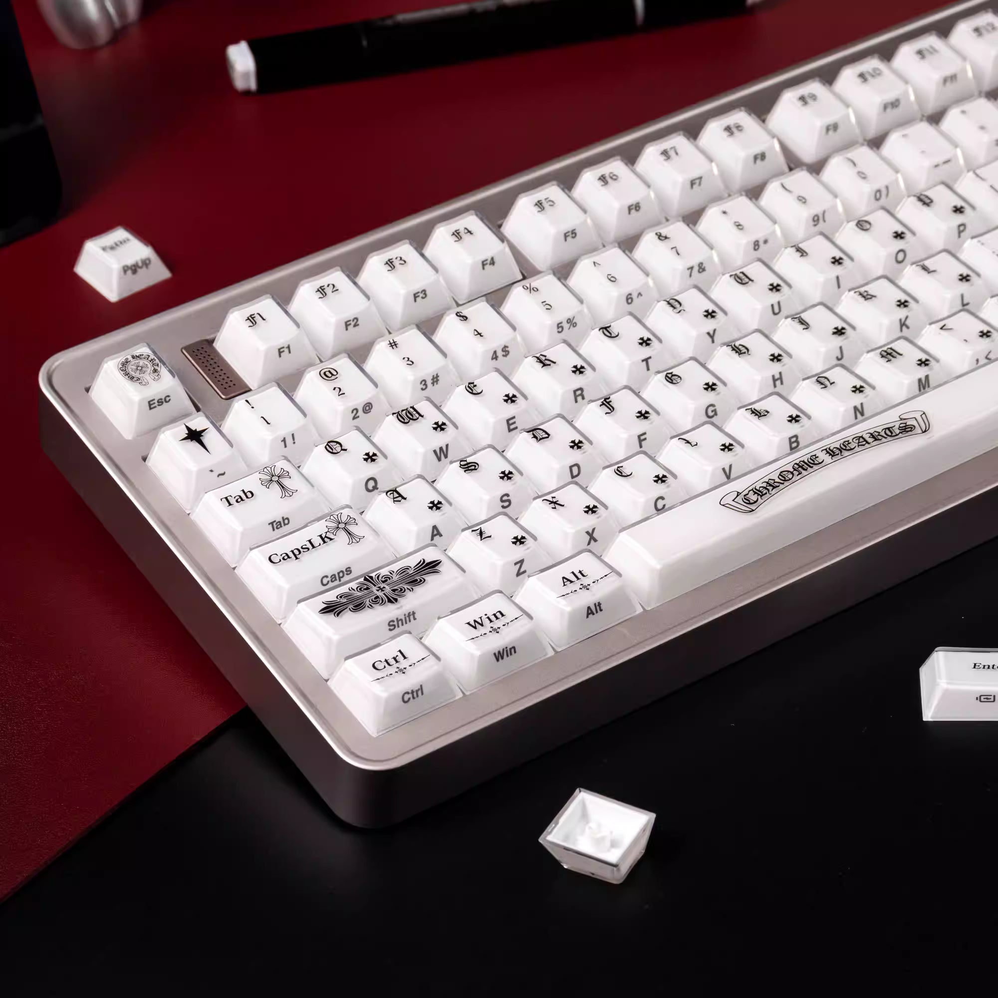 Chrome Heart Key Cap Set