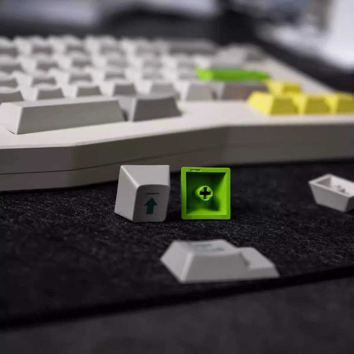 Green Canvas Key Cap Set