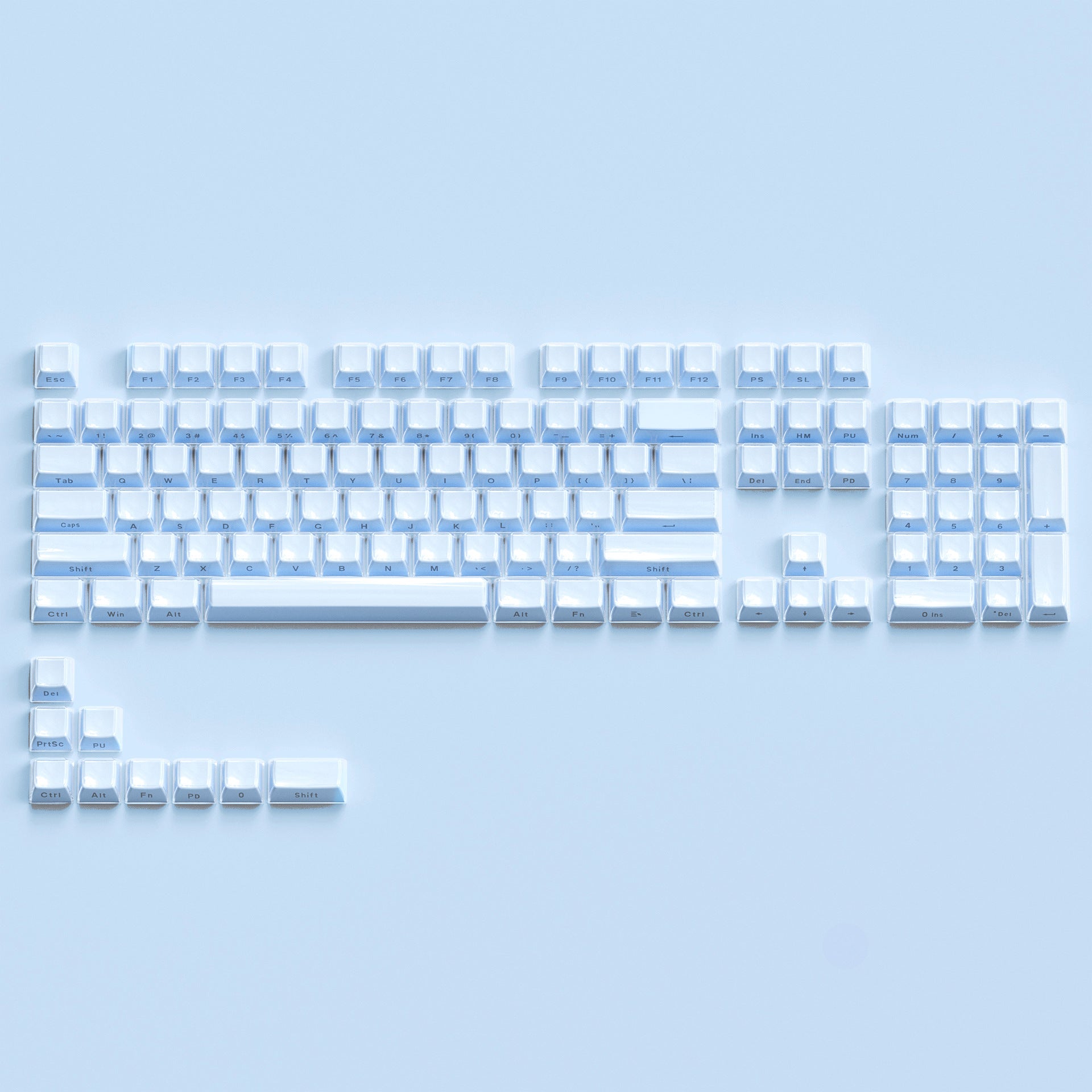Blue Jelly Key Cap Sets