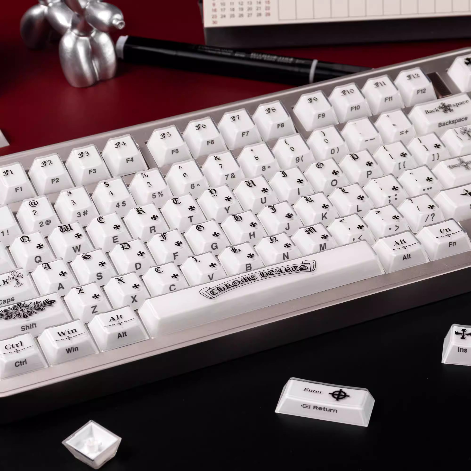 Chrome Heart Key Cap Set
