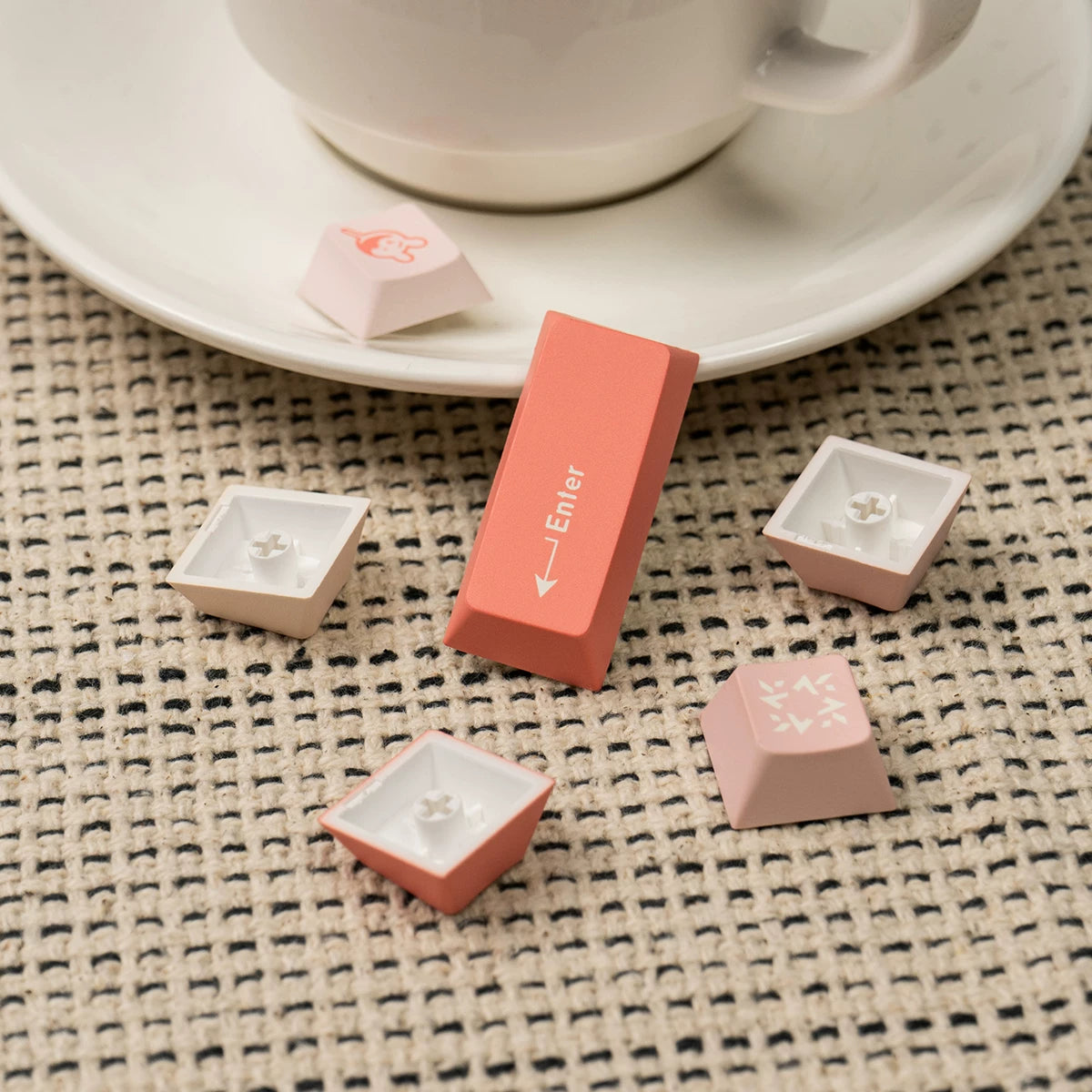 Peach Candy Key Cap Set