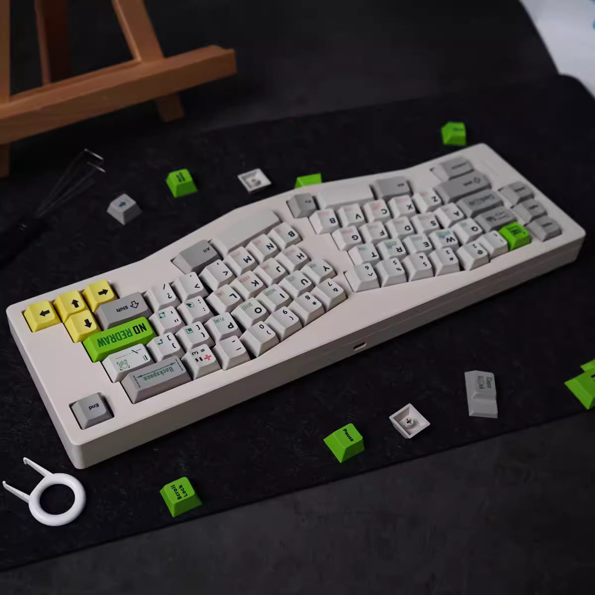 Green Canvas Key Cap Set