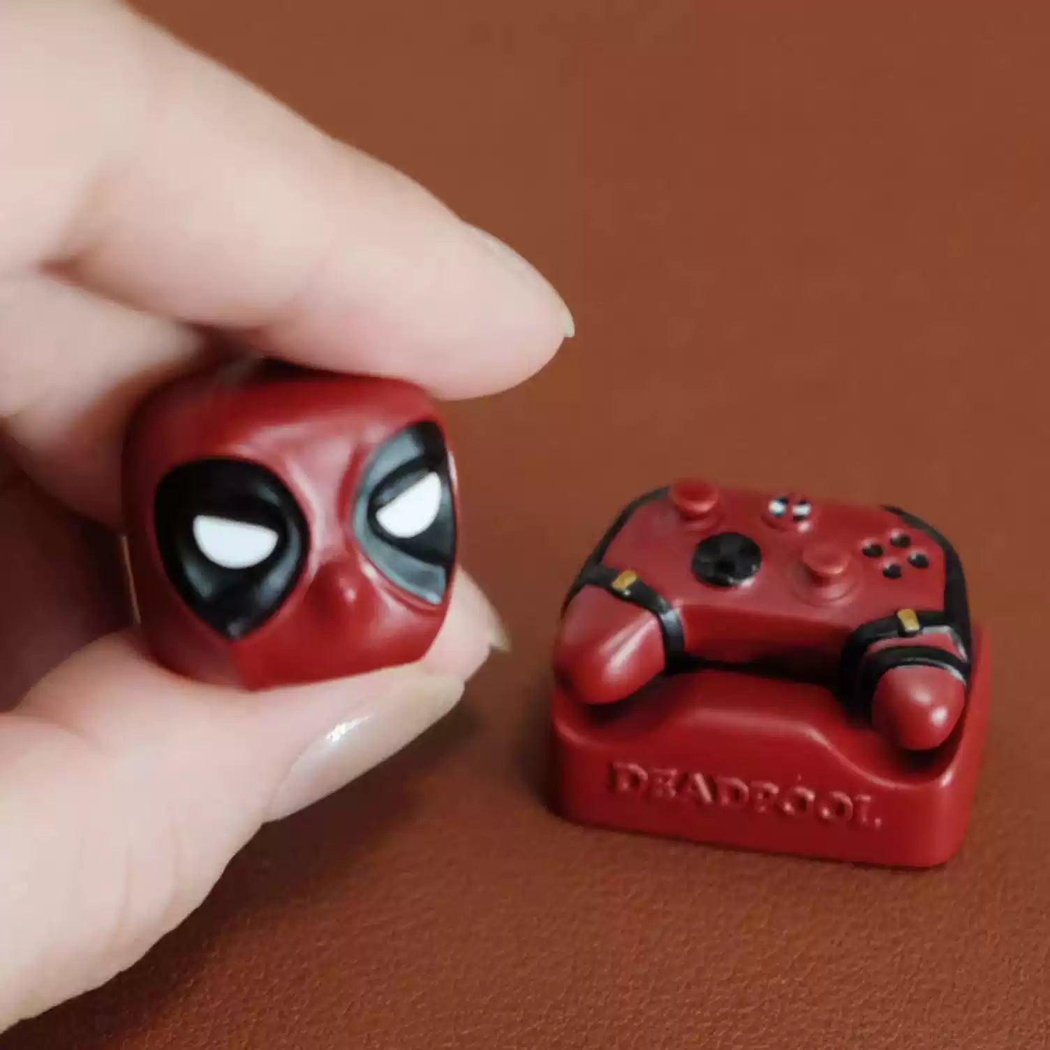 Dead Pool Artisan Key Cap Set of two
