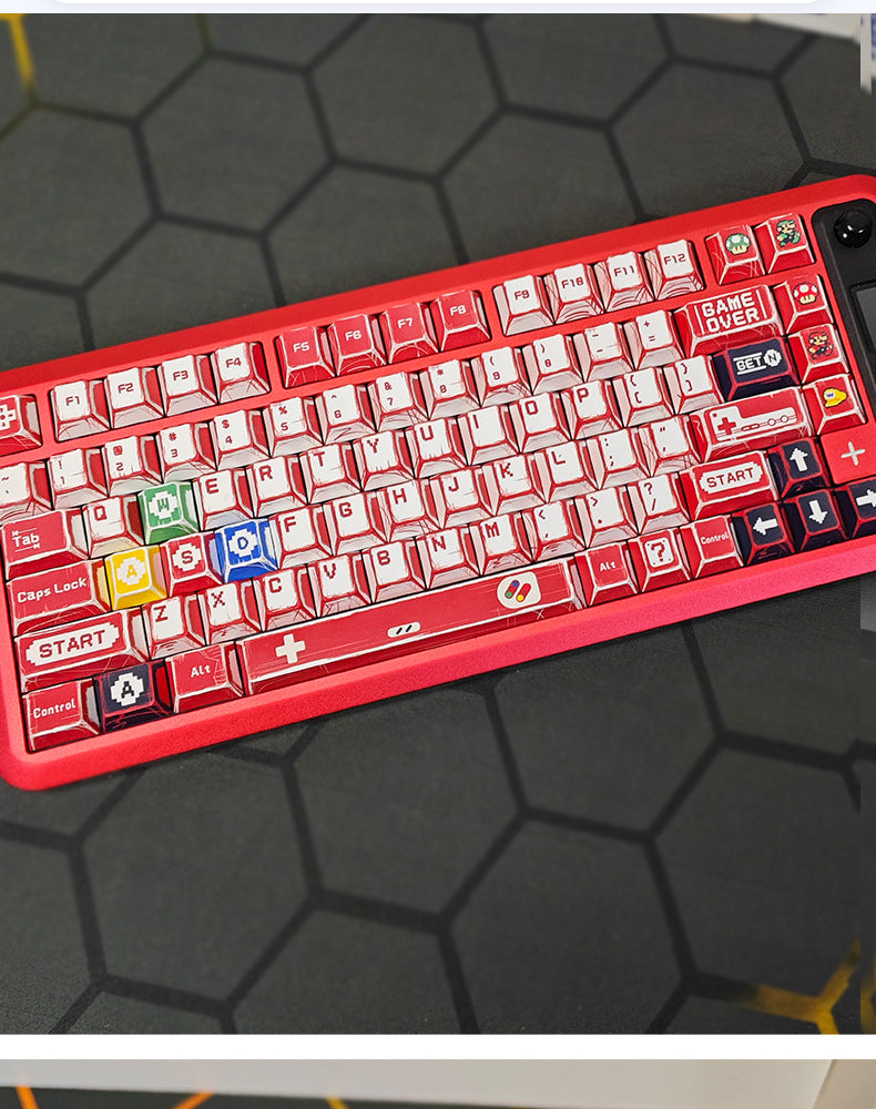 Marioo Party Red Key Cap Set