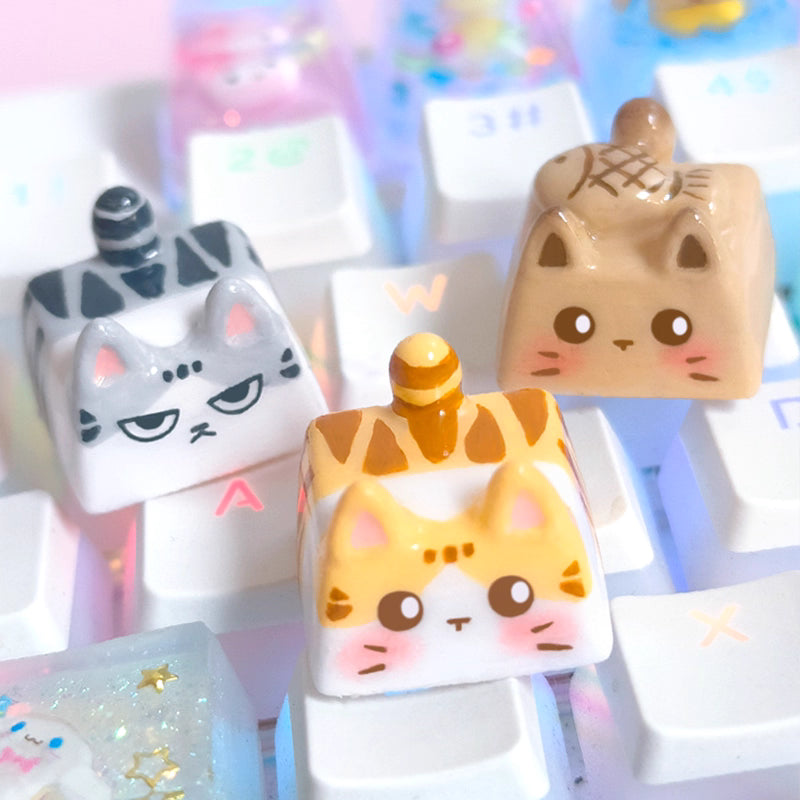 Meows Series Artisan Key Cap