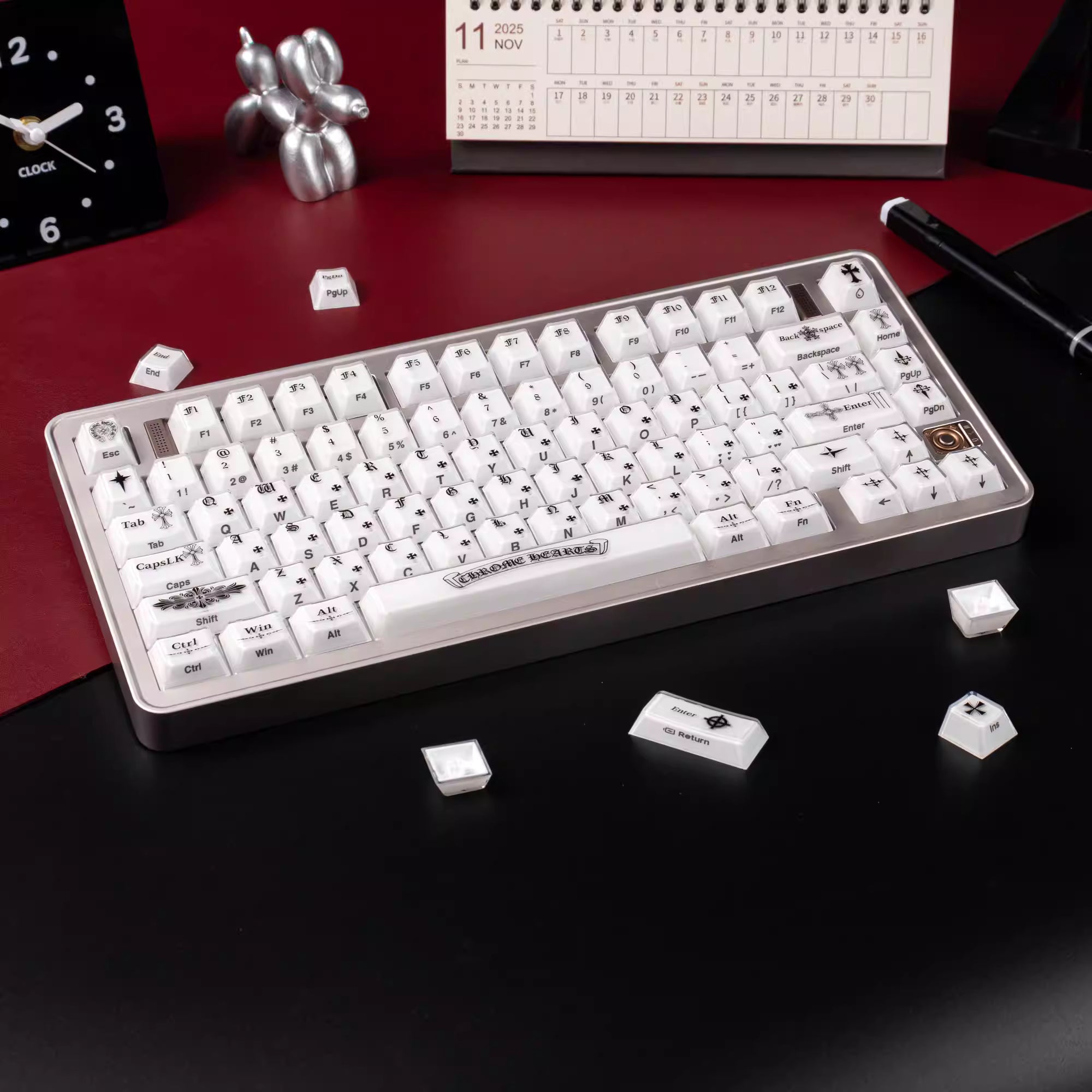 Chrome Heart Key Cap Set