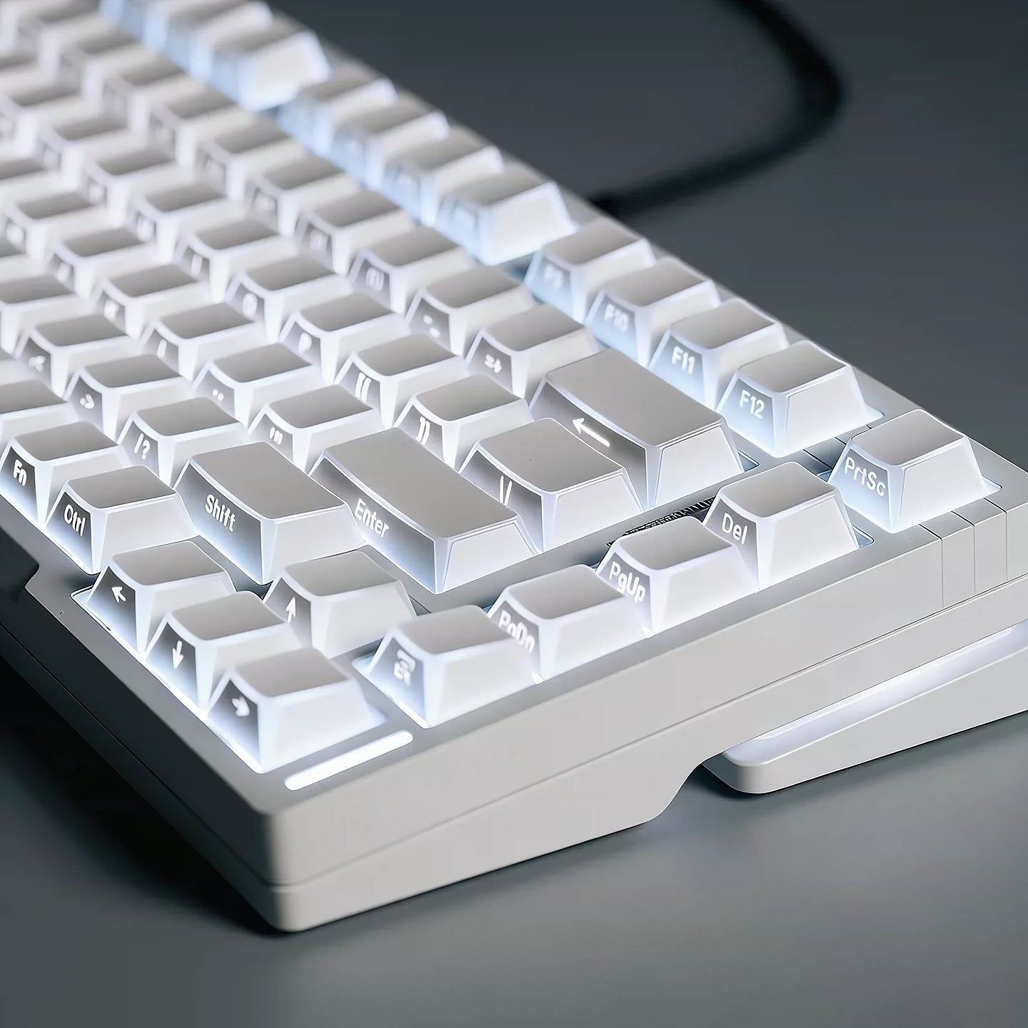 White Refection Key Cap Set