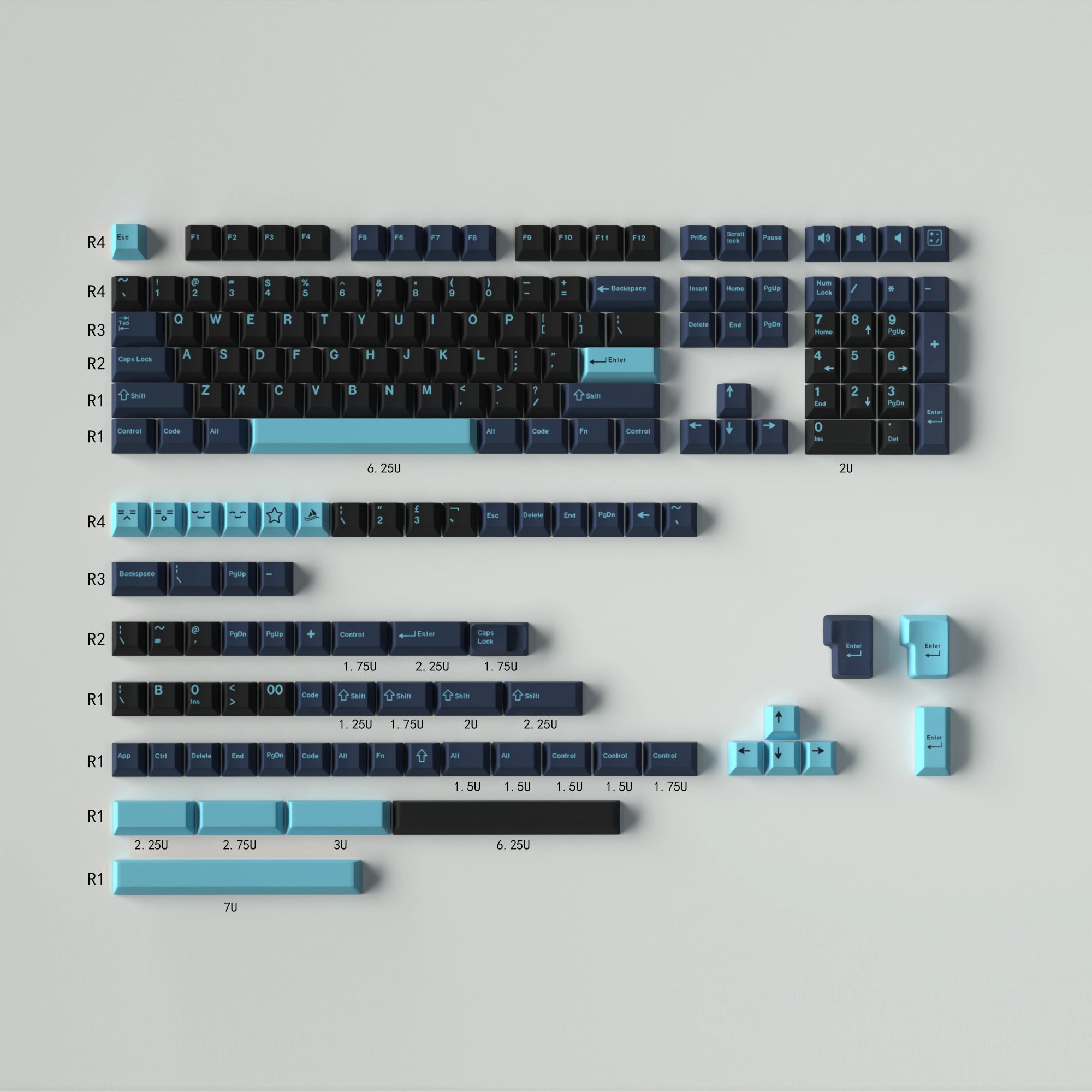 Deep Ocean Key Cap Set