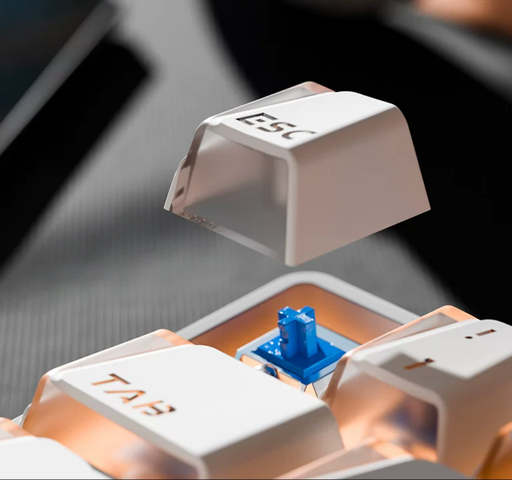 XVX White Prism Key Cap Set