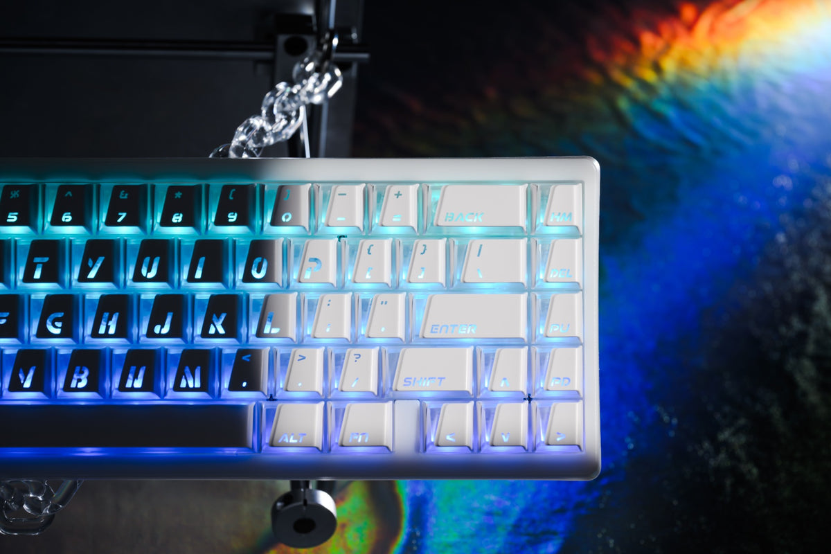 XVX White Prism Key Cap Set