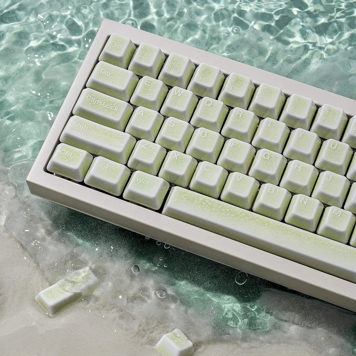 Green Lake Ceramic Key Cap Set