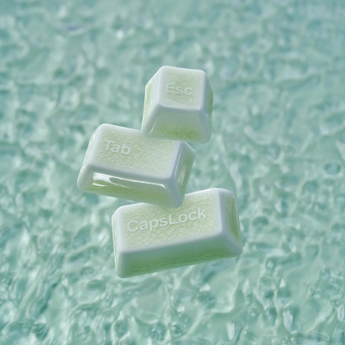 Green Lake Ceramic Key Cap Set