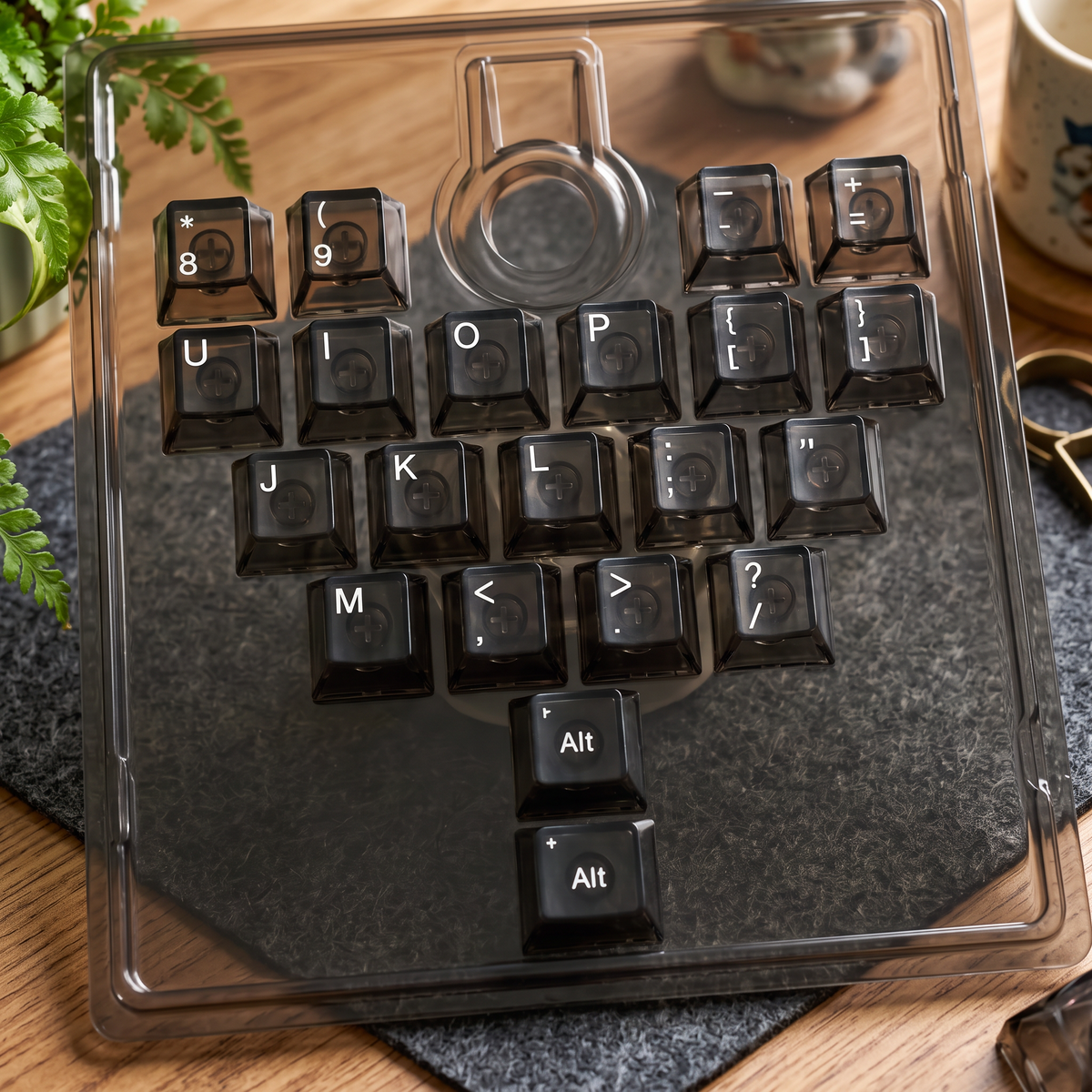 Phantom Heart Key Cap Set - 21 keys