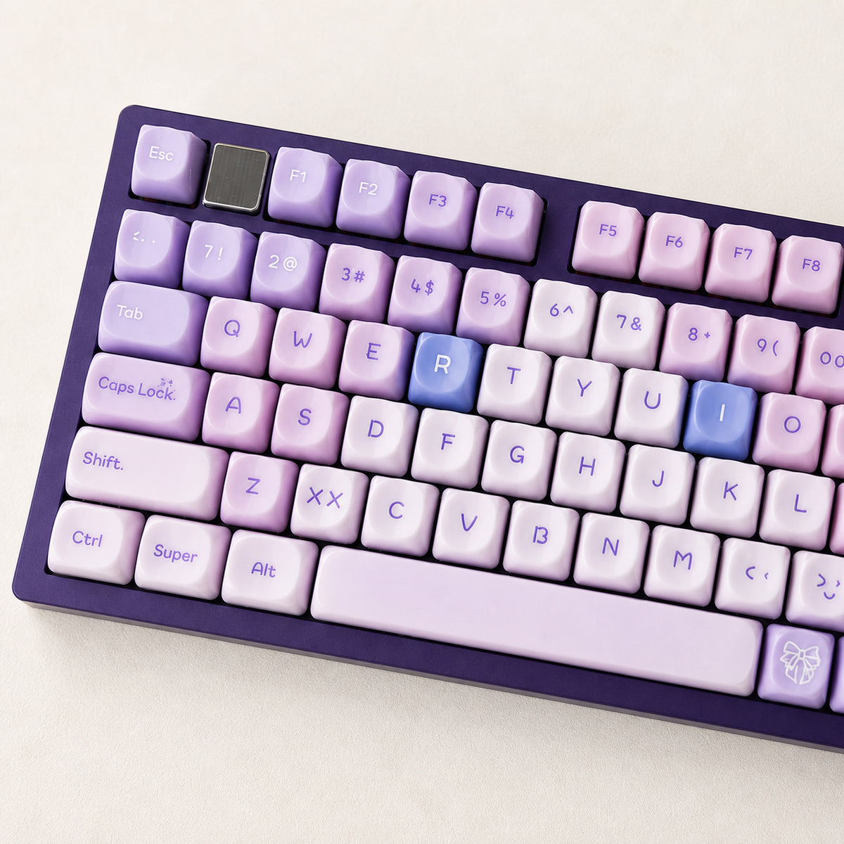 Hi75c Purple | Marie Cat Mechanical Keyboard