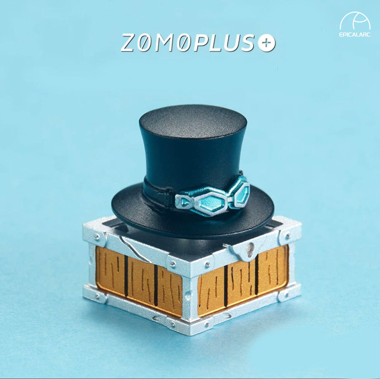 One Piece Sabo's Hat Aluminum Artisan Key Cap