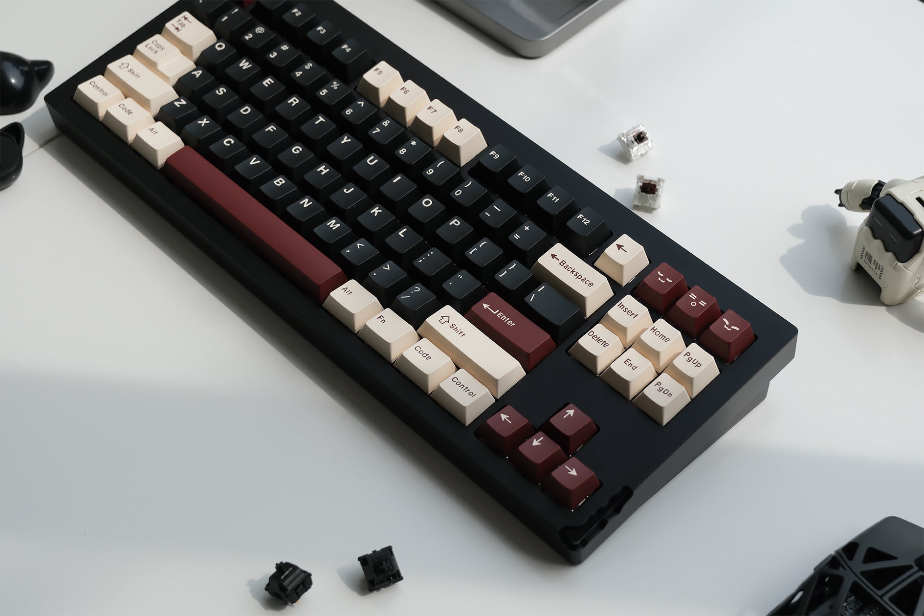 English Breakfast Key Cap Set