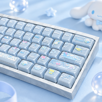 XVX Crystal Cinnamoroll Key Cap Set