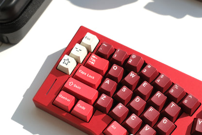 Weikav Record65 V2 Red Velvet Mechanical Keyboard