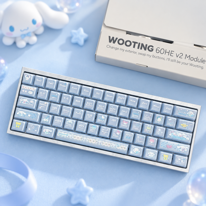 XVX Crystal Cinnamoroll Key Cap Set