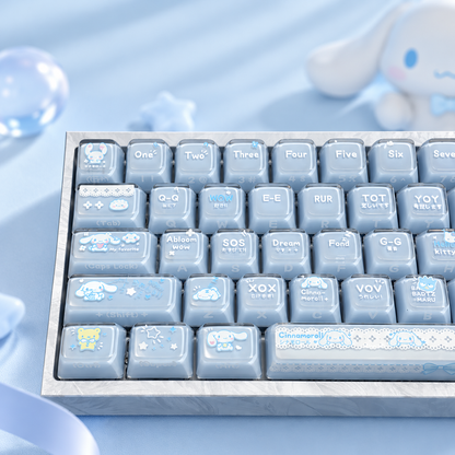 XVX Crystal Cinnamoroll Key Cap Set