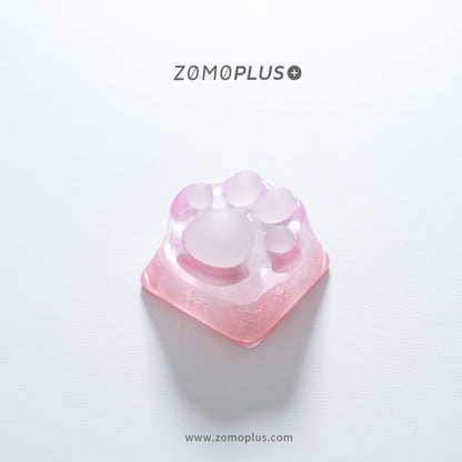 Sakura Transparent Cat Paw Artisan Key Caps