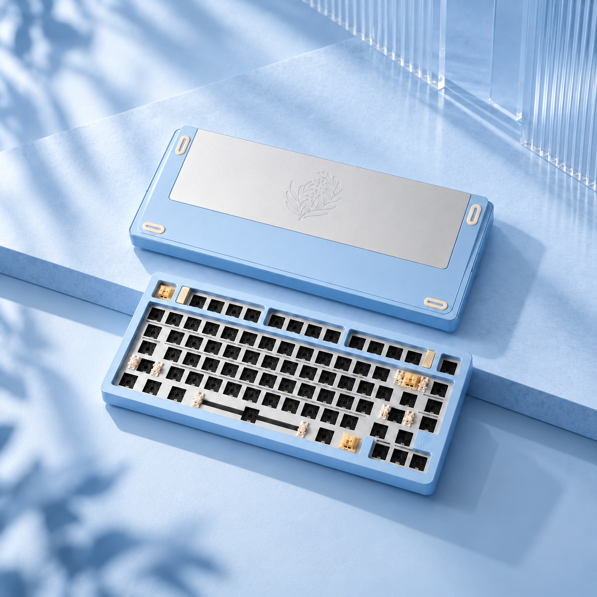 Feker C75 Blue | Mechanical Keyboard Barebone