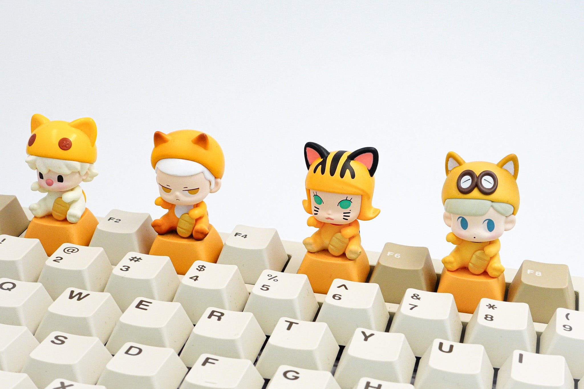 Molly Artisan Key Caps - Popbean Lucky Series