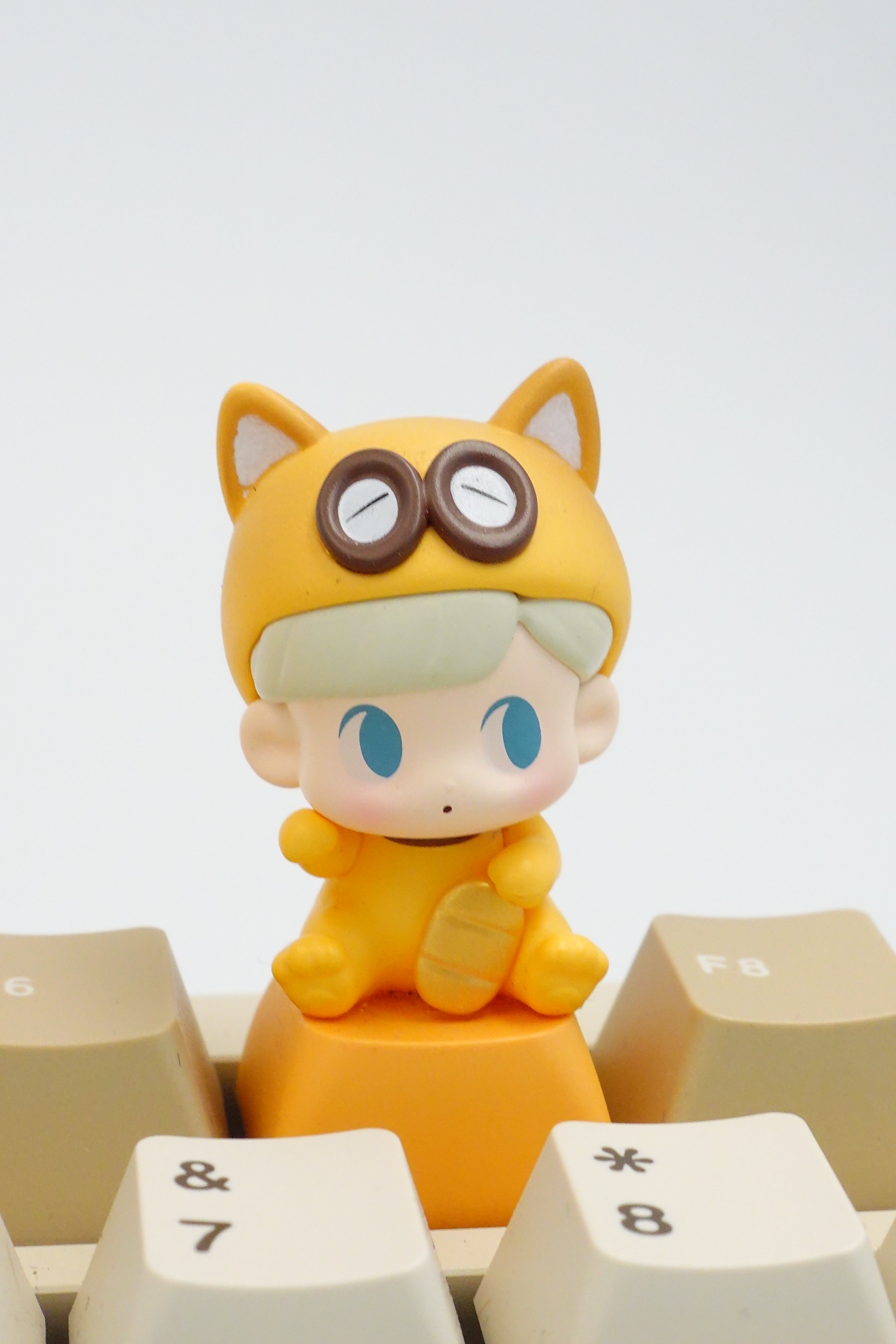 LiLiOS Artisan Key Caps - Popbean Lucky Series