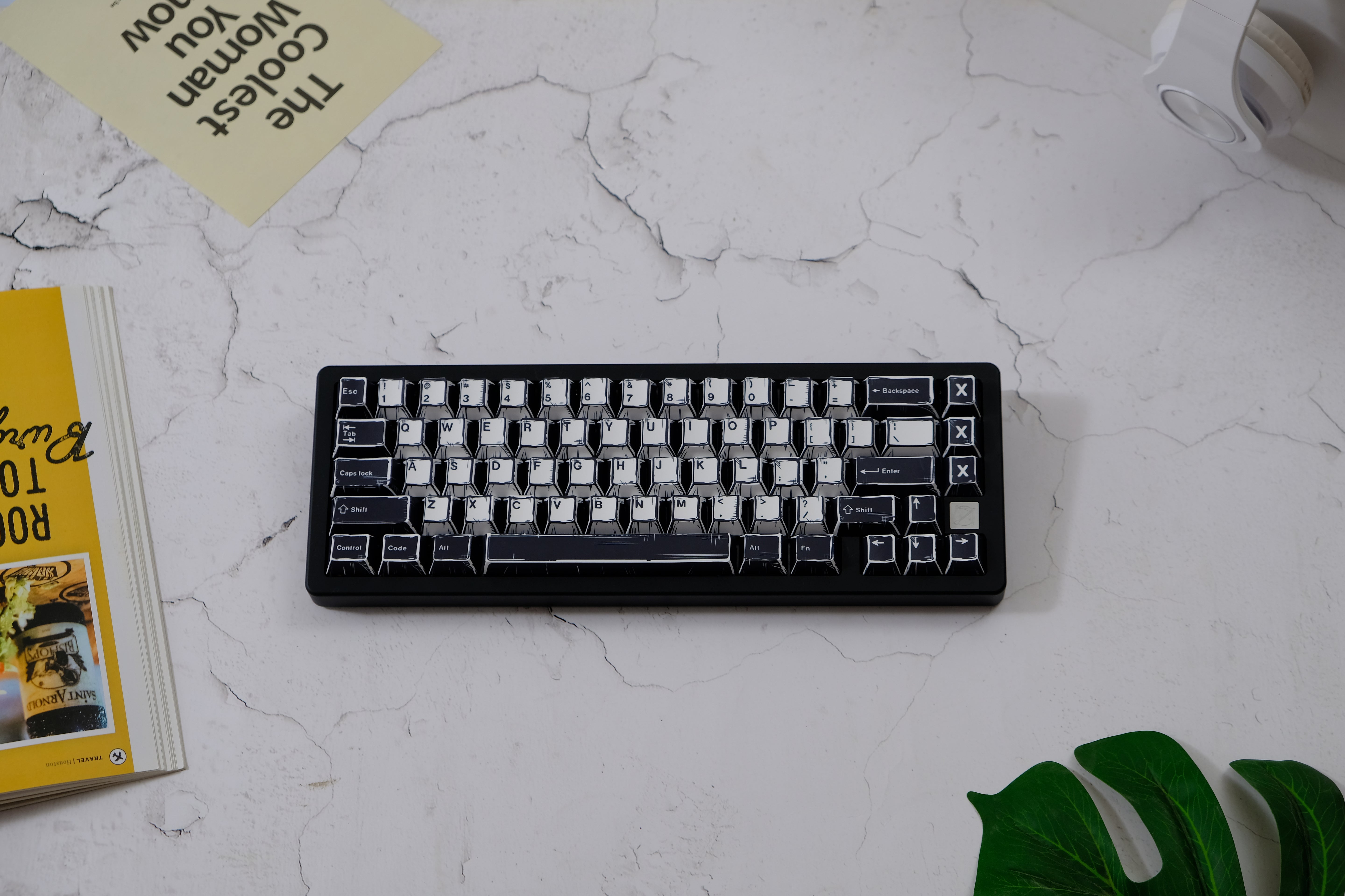 Black Comics Key Cap Set