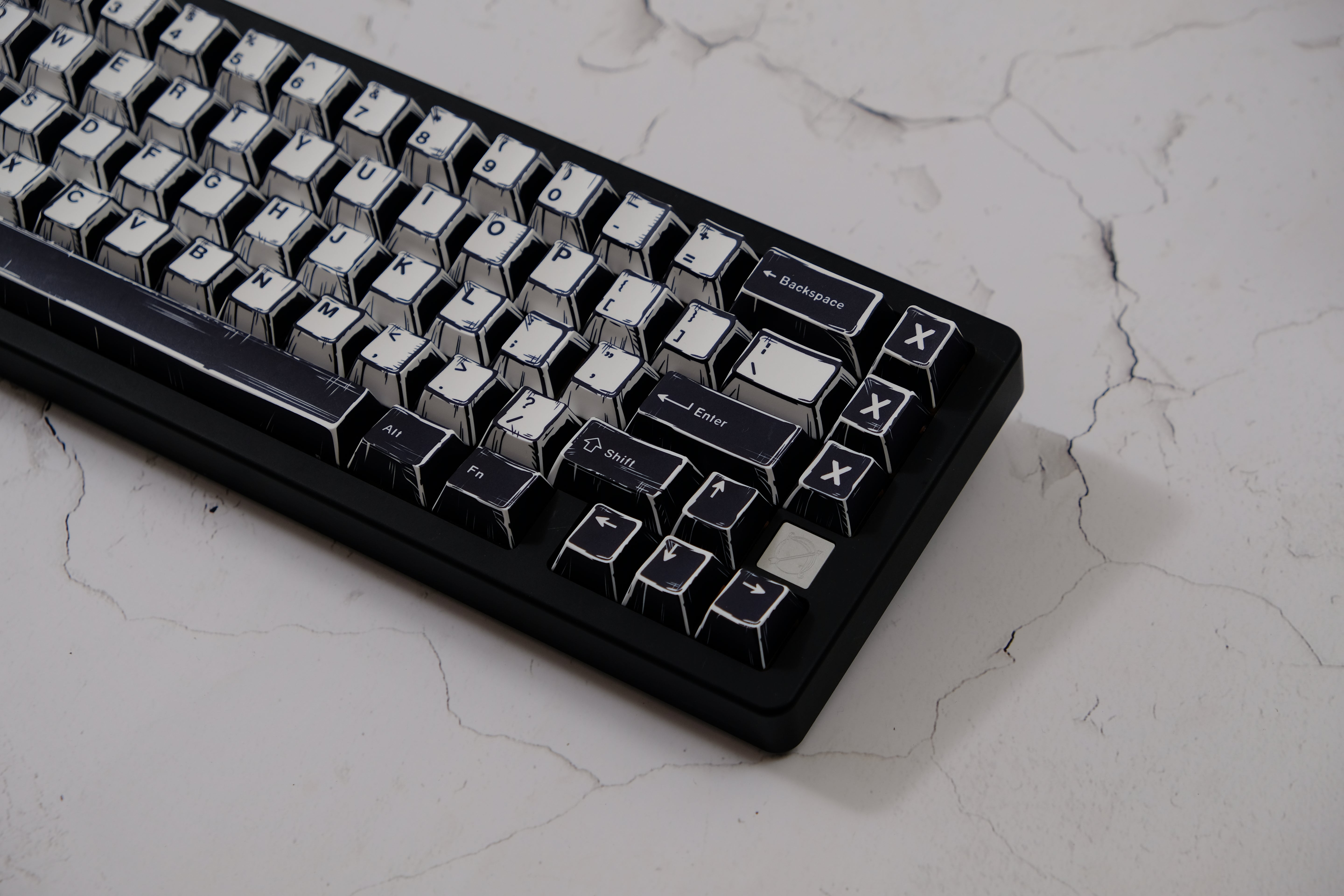 Black Comics Key Cap Set