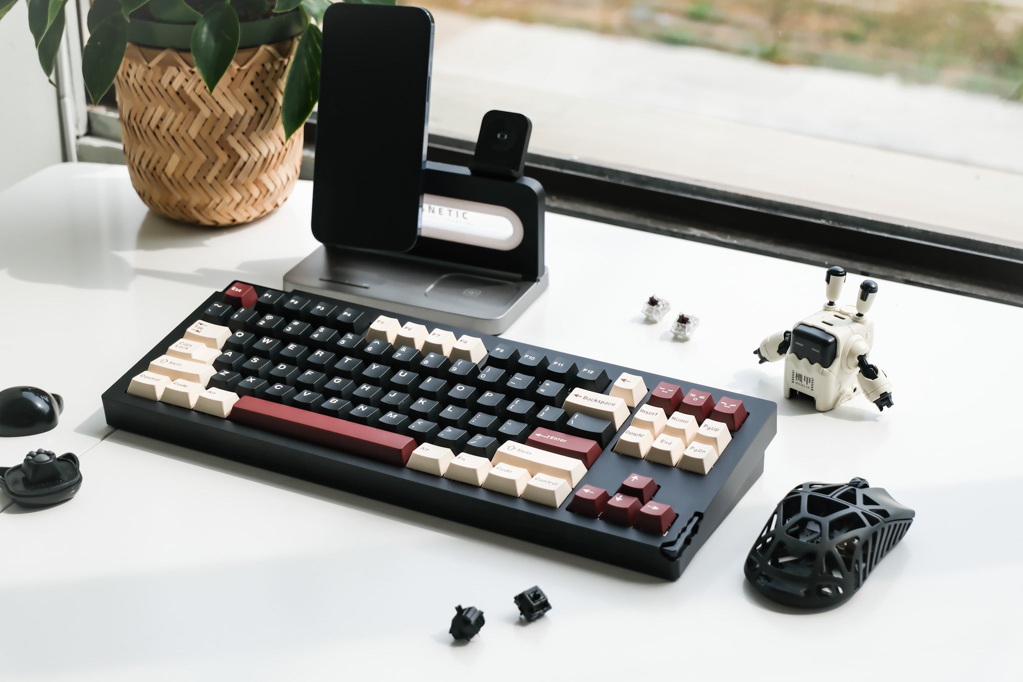 Star80 Black | English Breakfast Aluminium Keyboard Barebone